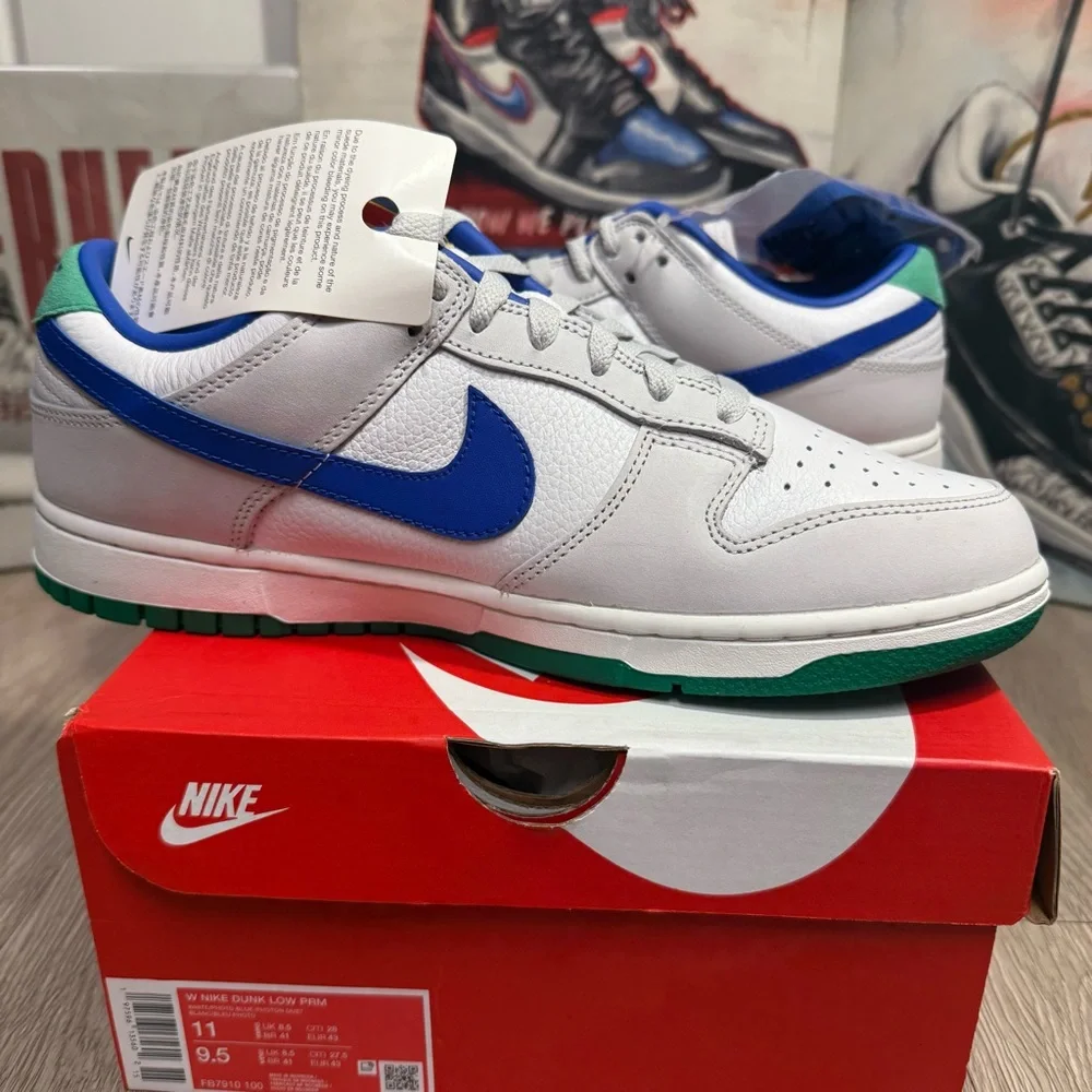 New Unisex Nike Dunk Low Tennis Classic Multi Sizes Grey Suede 7.5M, 8.5M, 9.5M